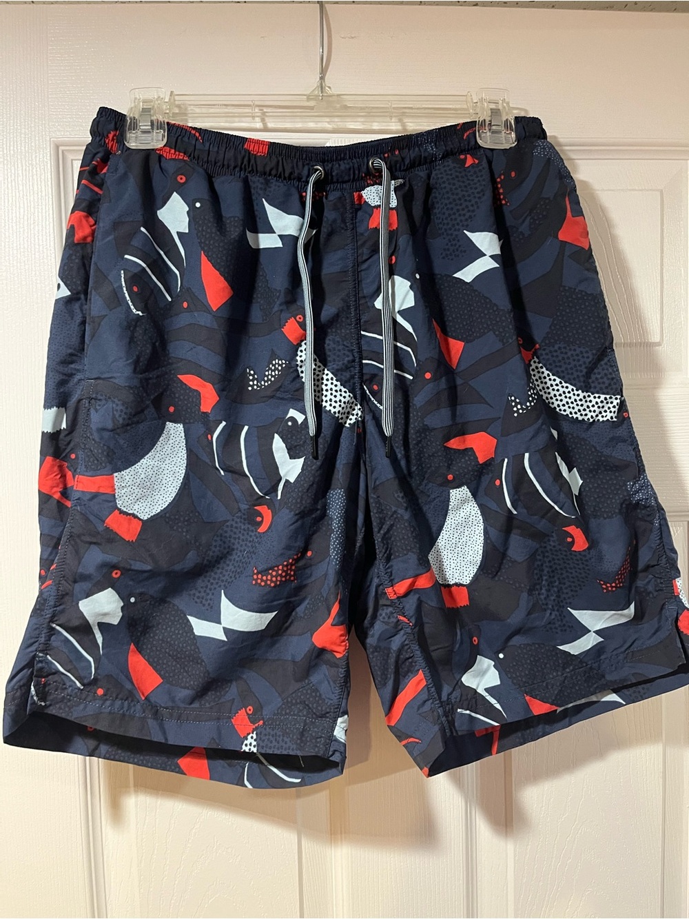 Saxx Cannonball 2N1 Navy Swim Board Shorts Medium Long